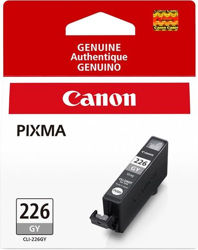 خزان الحبر الرمادي CLI-226 من Canon متوافق مع MG8120، MG6120، MG8220، MG6220 (CNMCLI226GY) in Kuwait