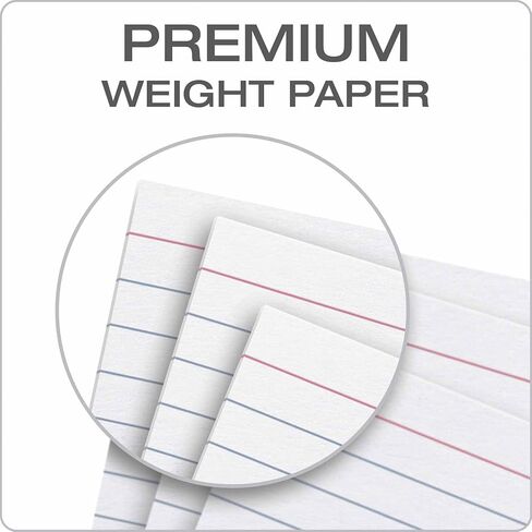 Oxford 50EE Blank Index Cards, 5" x 8", White, 500 Cards (5 Packs of 100) (50) in Saudi Arabia