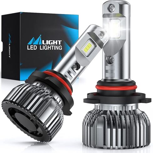Nilight LED Headlight and Fog Light Bulbs Fits For Ford F150 F250 F350 (2004-2014), Halogen Headlamp Upgrade Replacement, Compact Size, 6000K Cool White, 4-Pack in Saudi Arabia