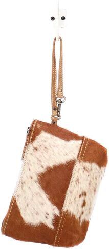 Myra Bag Small Zip Top Brown Cow in Saudi Arabia