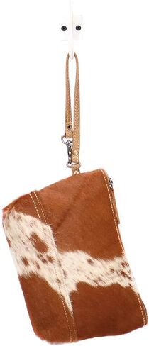 Myra Bag Small Zip Top Brown Cow in Saudi Arabia