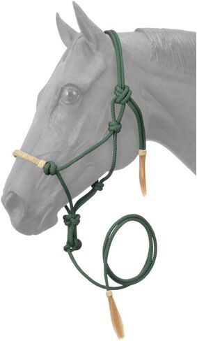 Tough 1 Rawhide Noseband Rope Halter with Lead in Saudi Arabia