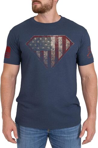 Grunt Style Super Patriot 2.0 Men's T-Shirt in Saudi Arabia