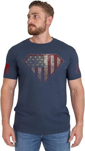 Grunt Style Super Patriot 2.0 Men's T-Shirt in Saudi Arabia