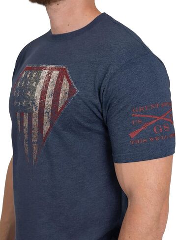 Grunt Style Super Patriot 2.0 Men's T-Shirt in Saudi Arabia
