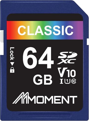 MMOMENT 32GB Full-Size SDHC Card, MM11 UHS-I U1 V10, 96MB/s Read | SD card for digital and trail cameras; up to 96MB/s read, 25MB/s write for Full HD; full-size SDHC, not microSD. in Kuwait