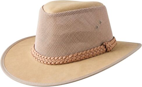 Mesh Safari Hat for Men Aussie Hats Golf Soaker Hats Summer Wide Brim Outback Hat Fishing Hat in Saudi Arabia