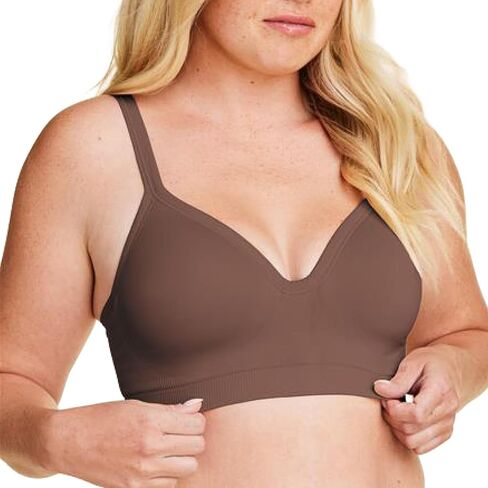 BRAVADO! DESIGNS Muse Seamless and Wireless Padded Everyday Bra | Deep V-Neckline | A to F Cups in Saudi Arabia