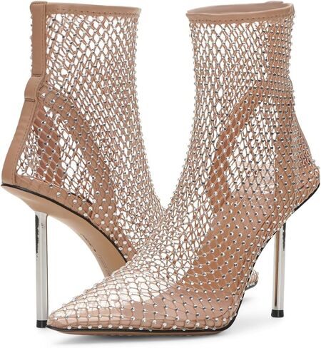 Vince Camuto Women's Kiskia Crystal Mesh Bootie Ankle Boot in Saudi Arabia