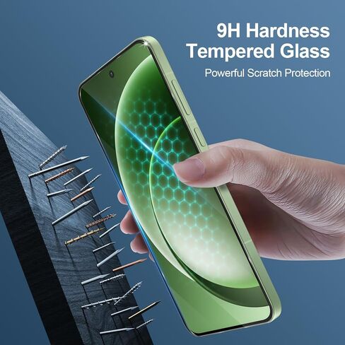 GiiYoon-3 PACK Screen Protector for Samsung Galaxy A14 5G/4G, Tempered Glass [HD Full Coverage] [Easy Installation] [Scratch Resistant] [9H Hardness] Protective Film in Saudi Arabia