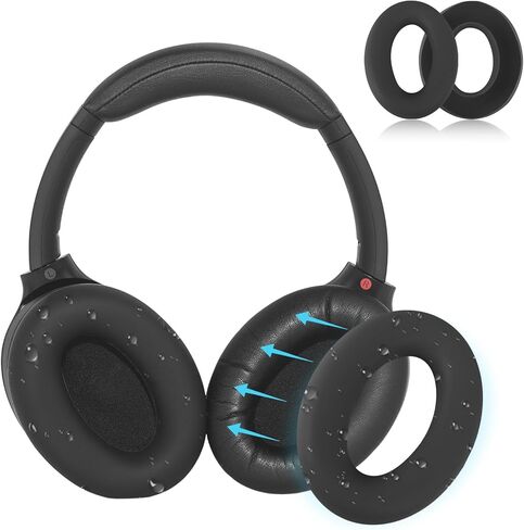 Adhiper Silicone Ear Pads Cover Protector for Sony WH-1000XM3/1000XM4 Headphone Cushions,Sweat-Proof and Washable Ear Cushions Cover for Sony WH-1000XM3/1000XM4(WH1000XM3/1000XM4) (White) in Kuwait