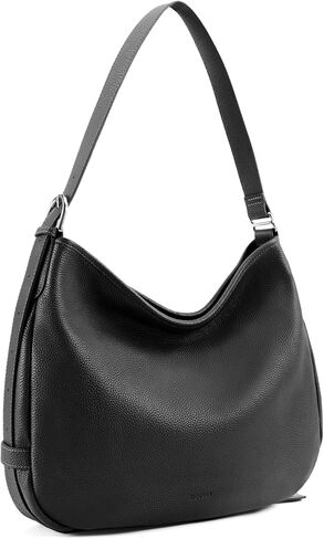 befen Genuine Leather Slouchy Hobo Bags for Women Soft Crossbody Purse Women's Shoulder Handbags With Adjustable Strap in Saudi Arabia