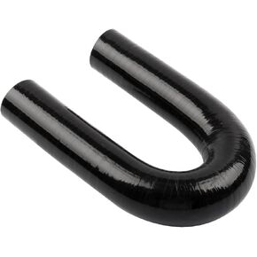 JOIUYOLJ 180 Degree Coupler U Bend Shape Elbow Silicone Hose Pipe ID 2"(51mm) Thicknesses 4-ply(5.4mm) Reinforced for engine turbo Air intake boots coupling intercooler throttle body Industrial tube in Kuwait