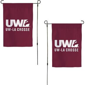 لافتة علم حديقة لاكروس جامعة ويسكونسن صبار الصحراء LaCrosse UWLAX Eagles 100% بوليستر (تصميم 1) in Kuwait