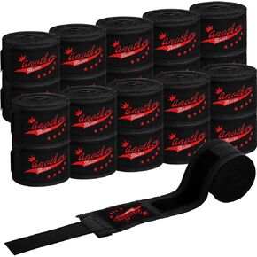 Jenaai 10 Pairs Boxing Hand Wraps Bulk Elastic 180 Inch Martial Arts Hand Wraps Boxing Wrist Wraps for Men Women Kickboxing MMA Muay Thai Boxing Wrist Protection, 5 Colors in Kuwait