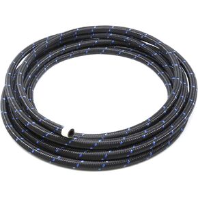 20FT 6AN Fuel Line Hose AN6 3/8" Silver Stainless Steel Braided Universal CPE Tube Oil Fuel Gas Hose in Kuwait
