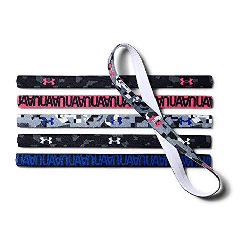 Under Armour Girls' UA Graphic Headbands - 6 Pack OSFA Black in Saudi Arabia