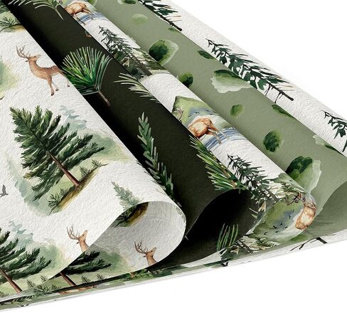 24 Sheets Palm Leaves Pattern Scrapbook Paper, Double-Sided 12x12in Hawaiian Palm Leaves Paper, Double-Sided Palm Leaves Scrapbook Paper for Summer Hawaiian DIY Card Making Origami Paper in Saudi Arabia
