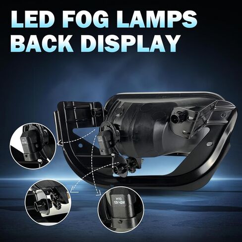 Fog Lights Compatible with 2009-2018 Dodge Ram 1500 2500 3500, Bumper Driving Fog Lamps in Saudi Arabia