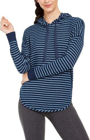 Alfani Cozy Knit Striped Hoodie in Saudi Arabia