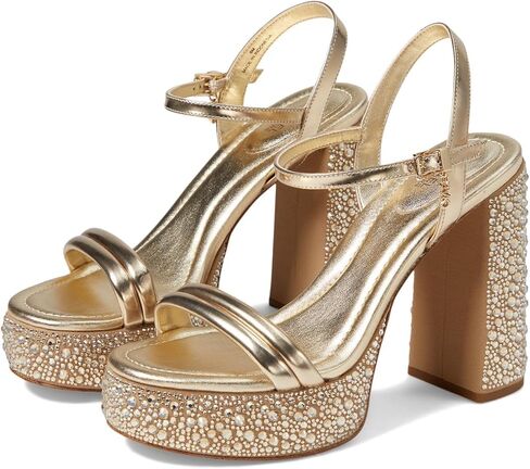 Michael Kors Laci Platform Sandal Black 6 M in Kuwait