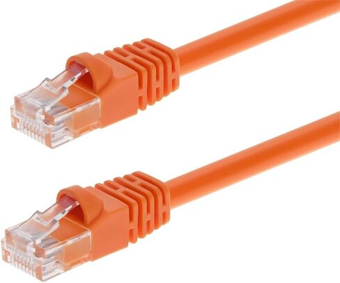 كابل شبكة إيثرنت من مونوبرايس 10FT 24AWG Cat6 550MHz UTP - برتقالي in Saudi Arabia