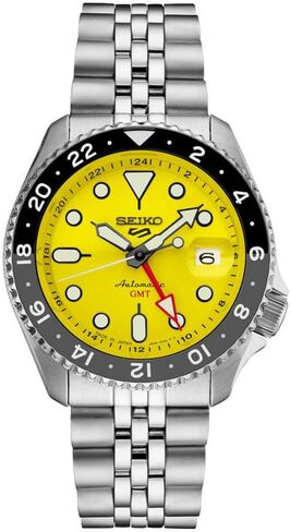 SEIKO SSK017J1,Men Sports,GMT,Mechanical,Automatic,Stainless,Silver Tone,WR,SSK017 in Saudi Arabia