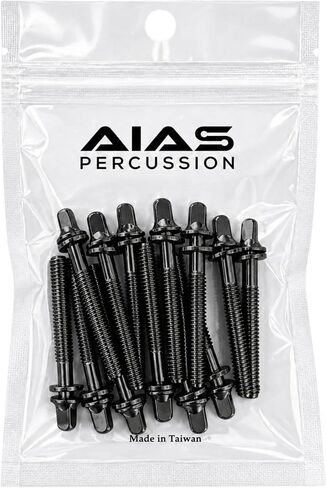 AIAS Tension Rods for Drums - Black Nickel (1 5/8 inch) in Saudi Arabia