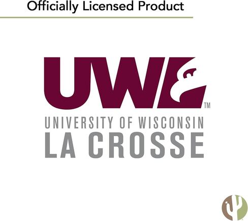لافتة علم حديقة لاكروس جامعة ويسكونسن صبار الصحراء LaCrosse UWLAX Eagles 100% بوليستر (تصميم 1) in Saudi Arabia