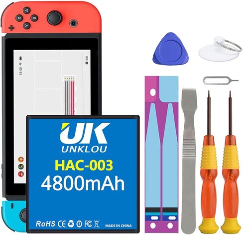 Moto G Stylus Battery, [Upgraded] UNKLOU 4800mAh Li-Polymer Replacement Battery for Motorola Moto G Stylus 2020 KX50, Moto G Pro,Moto G8 Stylus,XT2043-4,XT2043-8 with Repair Replacement Tool Kit in Kuwait