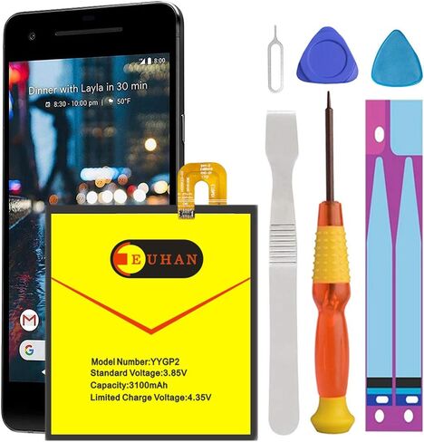 Moto G Stylus Battery, [Upgraded] UNKLOU 4800mAh Li-Polymer Replacement Battery for Motorola Moto G Stylus 2020 KX50, Moto G Pro,Moto G8 Stylus,XT2043-4,XT2043-8 with Repair Replacement Tool Kit in Kuwait