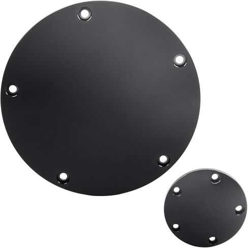 GZYF Motorcycle CNC 5 Holes Derby Cover & Point Cover for Harley Dyna 1999-2017, Softail 1999-UP, Touring FLHT FLHR FLHX FLTR FLHTCUTG 1999-2015, Black in Saudi Arabia
