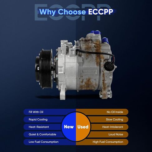 ECCPP A/C Compressor with Clutch 2013-2017 Fit for BMW X3 2.0L CO 29206C AC Compressor in Saudi Arabia