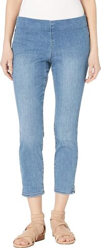 NYDJ Women's Petite Size Alina Pull On Ankle Jeans, Rinse, 4P in Kuwait