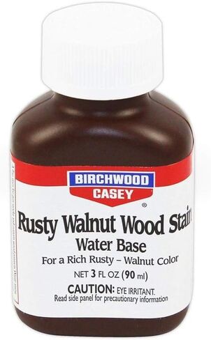 Birchwood Casey Easy-to-Use Fast-Acting Walnut Wood Water-Based Stain for Gun Stock Staining & Antiquing, 3 OZ Bottle in Kuwait