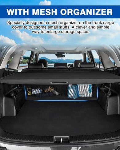 Autoorder غطاء البضائع ل 2023 2024 مازدا CX-50 CX50 اكسسوارات غطاء صندوق السيارة قابل للسحب الأمن درع الظل غطاء in Saudi Arabia
