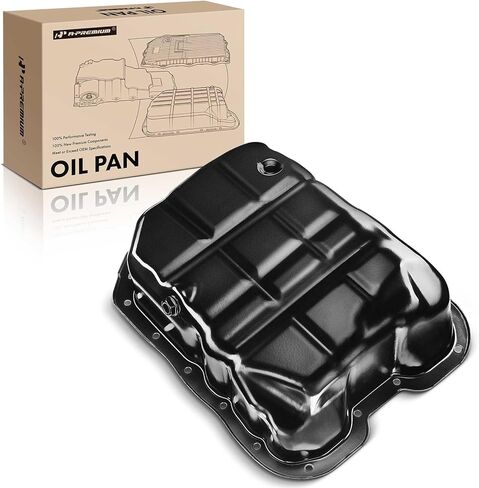A-Premium Engine Oil Pan with Drain Plug Compatible with Hyundai Santa Fe 2010-2020 Santa Fe Sport 2013-2018 Sonata 2006-2019 Tucson 2010-2020 Optima 2006-2020 Sportage 2011-2020 2.0L 2.4L in Saudi Arabia