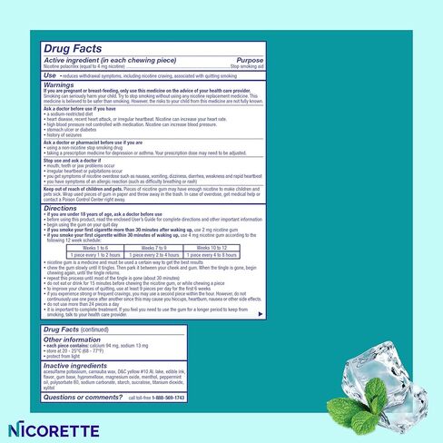 Nicorette Gum in Saudi Arabia