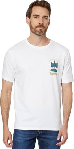 Timberland Men's Rising Sun Short Sleeve Graphic T-Shirt in Saudi Arabia