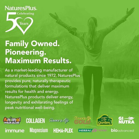 NaturesPlus Hema-Plex Iron - 60 كبسولة نباتية سريعة المفعول - 85 مجم من الحديد المخلب - صحة الدم الكاملة - مع فيتامين C والبيوفلافونويد - نباتي، خالي من الغلوتين - 20 حصة in Saudi Arabia
