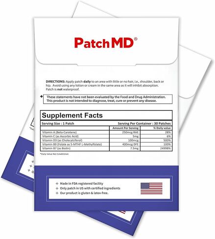 PatchMD - Biotin Plus Patches - 30 Days Supply in Saudi Arabia