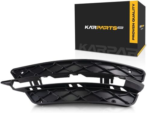 For Mercedes-Benz C250 / C300 / C350 Fog Light Cover 2012 2013 2014 Outer Driver and Passenger Side Pair / Set | Textured Black | Coupe / Sedan | MB1038126 + MB1039126 | 2048851353 + 2048851453 in Saudi Arabia