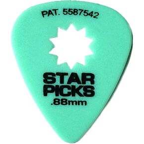 Everly Star Guitar Picks | 72 Pack | 1.00mm | Blue in Kuwait