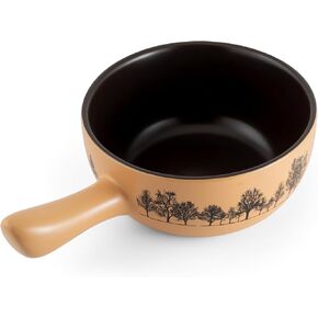 Swissmar Jura Ceramic Fondue Pot, 2.65L / 2.8QT – Pot Replacement for Cheese & Chocolate Fondue Maker – Durable Ceramic Caquelon – Safe for Cooktop, Oven & Microwave in Kuwait