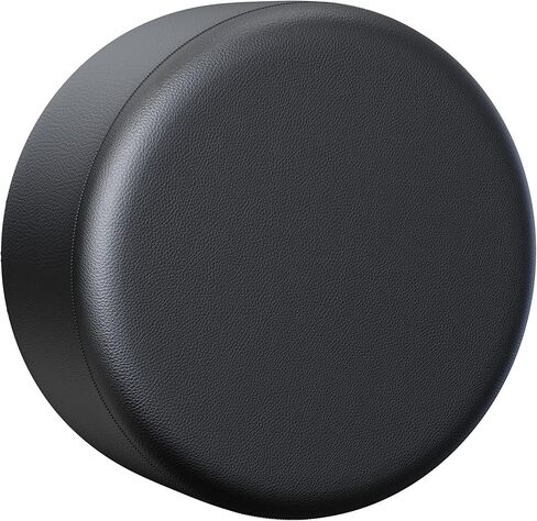 Moonet PVC Thickening Leather Spare Tire Wheel Cover for Car Truck SUV Camper Trailer Universal Fit RV JP FJ,R14 S Black (for Overall Wheel Diameter 24-26 inch) in Saudi Arabia