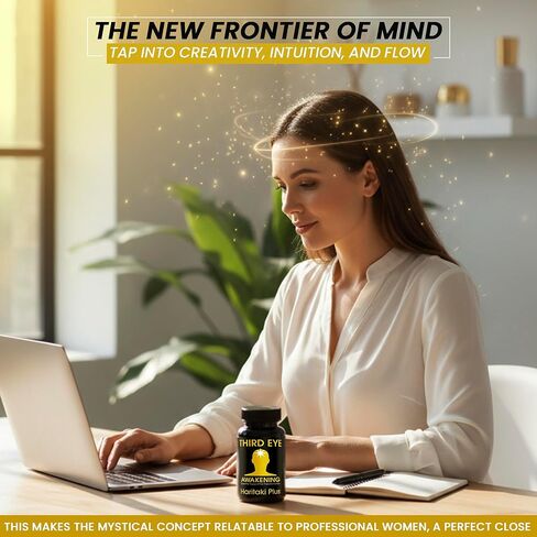 Third Eye Awakening - Organic Haritaki Capsules- Kailash Herbals-100 Capsules- 650 mg Each-Terminalia chebula- Vegan in Saudi Arabia