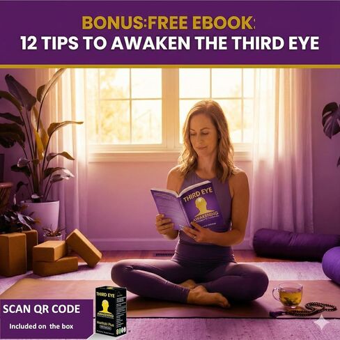 Third Eye Awakening - Organic Haritaki Capsules- Kailash Herbals-100 Capsules- 650 mg Each-Terminalia chebula- Vegan in Saudi Arabia