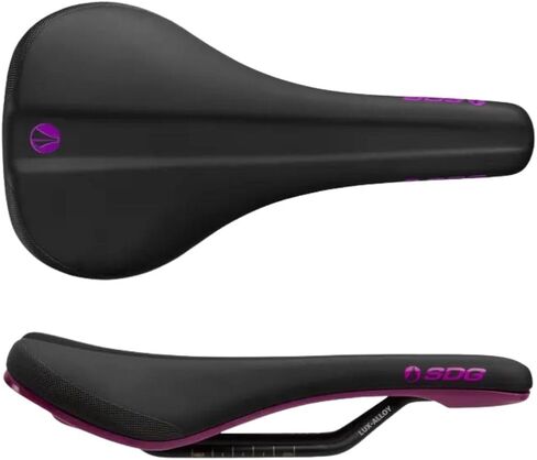 SDG Components Bel-Air V3 Lux-Alloy Mountain Bike Saddle Saddle, 260 x 140mm, Unisex, Road Gravel Bicycle Seat 236g in Saudi Arabia