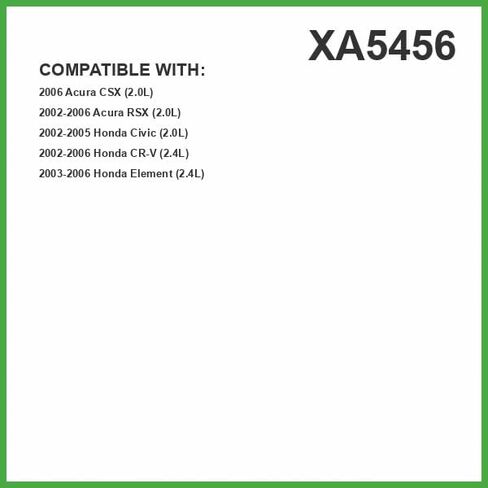 ECOGARD XA5456 Premium Engine Air Filter Fits Honda CR-V 2.4L 2002-2006, Element 2.4L 2003-2006, Civic 2.0L 2002-2005 | Acura RSX 2.0L 2002-2006, CSX 2.0L 2006 in Saudi Arabia