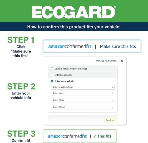 ECOGARD XA5456 Premium Engine Air Filter Fits Honda CR-V 2.4L 2002-2006, Element 2.4L 2003-2006, Civic 2.0L 2002-2005 | Acura RSX 2.0L 2002-2006, CSX 2.0L 2006 in Saudi Arabia
